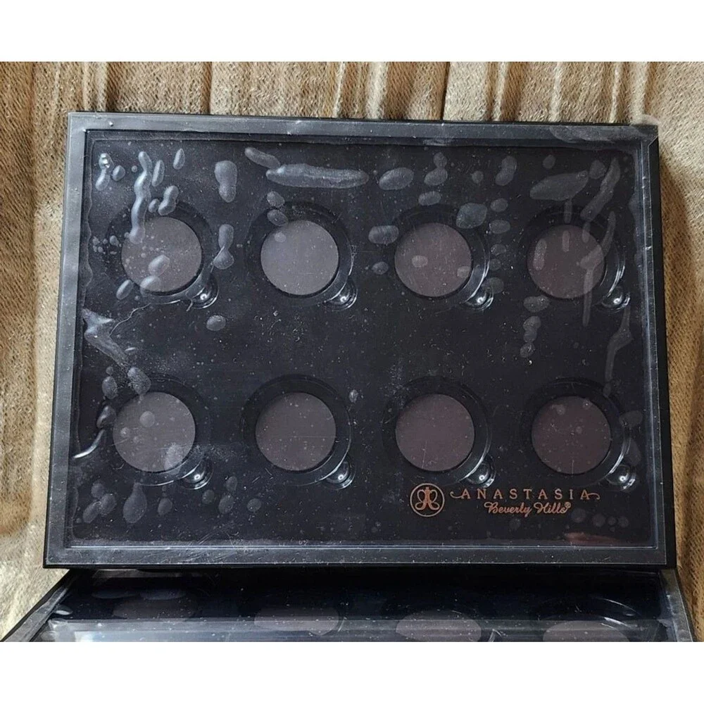 Anastasia Beverly Hills Custom 8-Well Empty Eye Palette NWOB Black Refillable